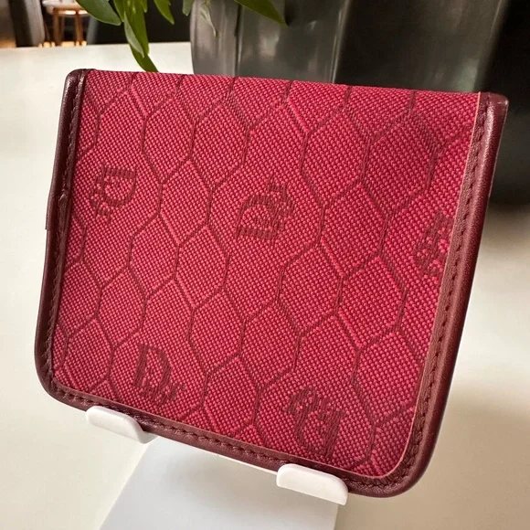 Vintage Christian Dior honeycomb coin/card pouch - Picture 2 of 7